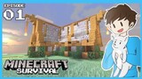 GOOD START - Minecraft Survival Let's Play | EP1 (Tagalog)