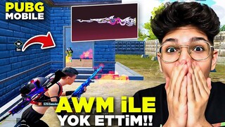 AWM İLE EN İYİ OYUNUM😎!! - PUBG MOBİLE