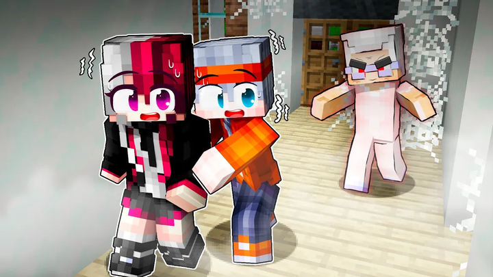 ติดอยู่ในบ้านยายโรคจิต กินคน😱 l Minecraft หมู่บ้านสยองขวัญ