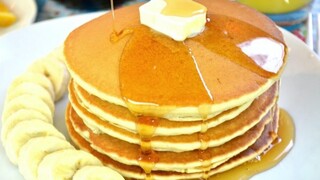 แพนเค้กกล้วยไข่ สูตรบ้านๆ