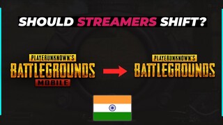 Should *PUBG MOBILE* Streamers Shift To PUBG PC?