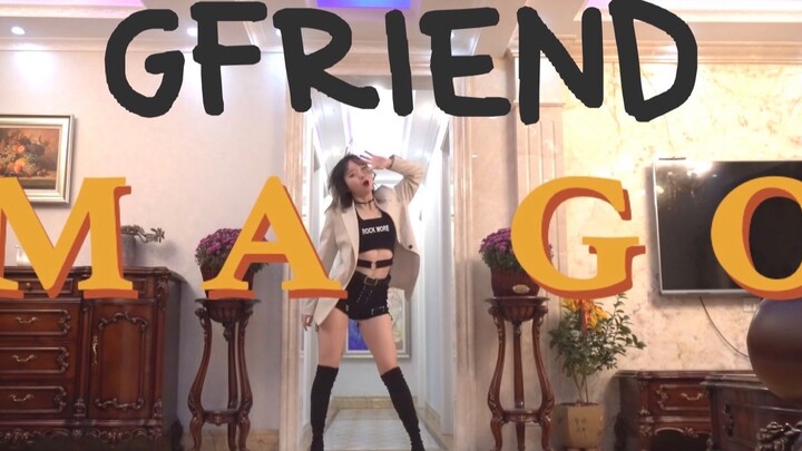 The fastest costume change on the Internet [full song] cover dance! Little girlfriend's new song MAG