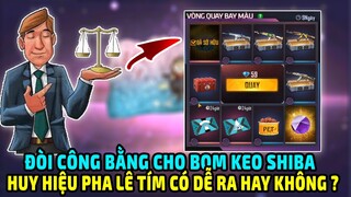 Free Fire || Bất Ngờ Với Sự Thật "Bom Keo ShiBa" Trong Vòng Quay Bay Màu Mới – HH Pha Lê Tím Dễ Ra ?