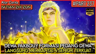 4 MURID SENIOR TAK ADA APA2 NYA DI HADAPAN FORMASI PEDANG DEWA !! - Alur Cerita #NTZZ (PART 237)