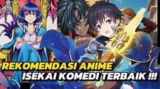 6 REKOMENDASI ANIME ISEKAI KOMEDI PELEPAS STRESS YANG WAJIB KAMU TONTON‼️