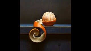 Time lapse oil painting still life