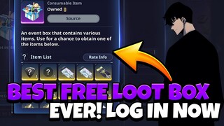 NEW SUMMER LOOT BOX IS FREAKING INSANE! F2P GOD LUCK CONTINUES! [Solo Leveling: Arise]