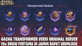 INI DIA SKIN TRANSFORMERS YANG AKAN DIJAMIN DI 10x DRAW PERTAMA! MLBB x TRANSFORMERS 2022