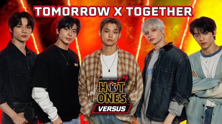 【TXT】Tantangan Sayap Pedas | Wawancara Paling Terbuka Sejak Debut 🤣 | Hot Ones Versus | 4K