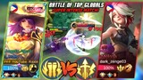 TOP GLOBAL LESLEY VS TOP GLOBAL MELISSA (WHO WILL WIN?) BATTLE OF THE BEST MARKSMAN EMBLEMS!! - MLBB