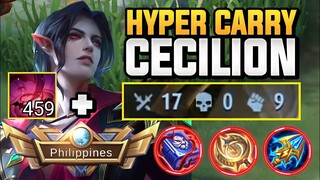 CECILION WTF DAMAGE!! | 17 KILLS TOP GLOBAL CECILION BEST BUILD