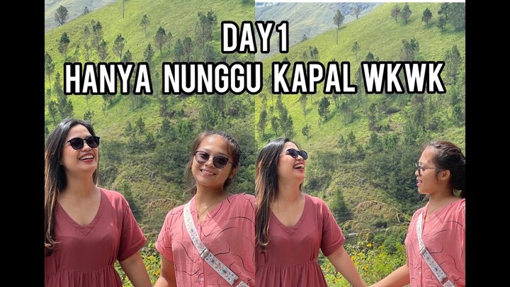 VlogNia #5 Day 1 - Samosir Pangururan Seharian Hanya Nunggu Kapal hahaha