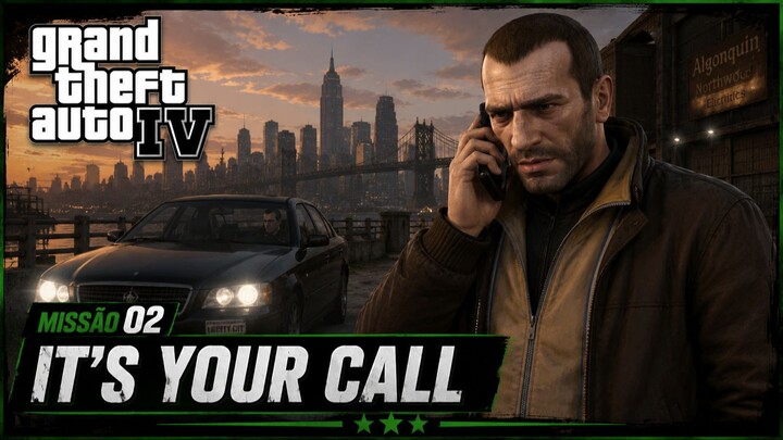 Grand Theft Auto IV missão 2 It's Your Call