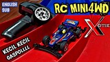 COBA MAIN RC DI TREK TAMIYA MINI4WD | XOTIK MINI TRACK RACER REVIEW [ENG SUB]