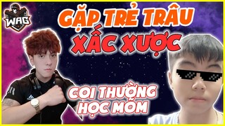 [ Free Fire ] Ghép Ngẫu Nhiên Team 4 Gặp Trẻ Trâu Nói Chuyện Láo Nhão Và Cái kết - Học Mõm