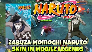 Zabuza Momochi NARUTO SKIN IN MOBILE LEGENDS