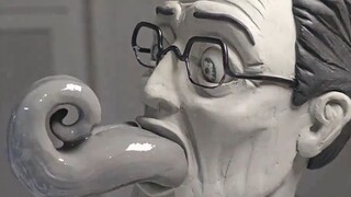 有人把伊藤润二《漩涡》做成了黏土定格动画！