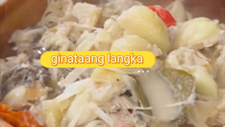 ginataang langka