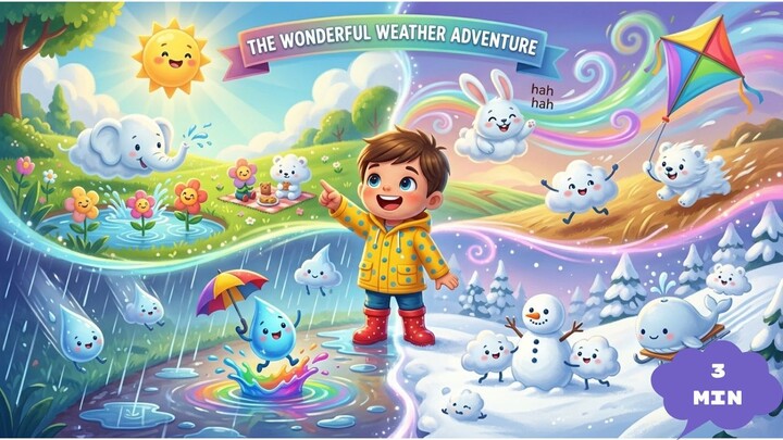 Magic Weather Song CoCobubbles Nursery Rhymes and Kids Songs