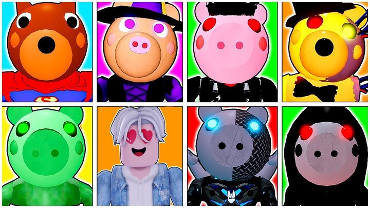 KIMMY MENEMUKAN SEMUA MORPHS PIGGY DARI YG BIASA SAMPAI YG LEGENDARIS | Find The Piggy Morphs [200]