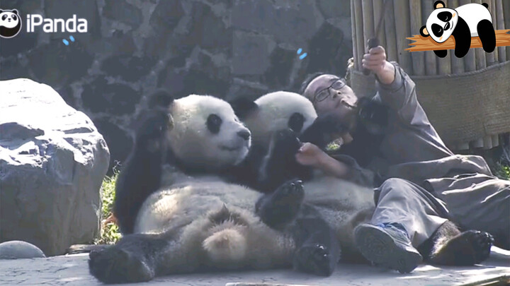 【Panda】 What's the experience of having a selfie crazy father