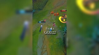 Fiora của mình không đùa được đâu!