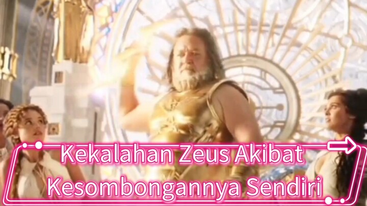 Kekalahan Zeus Akibat Kesombongannya Sendiri