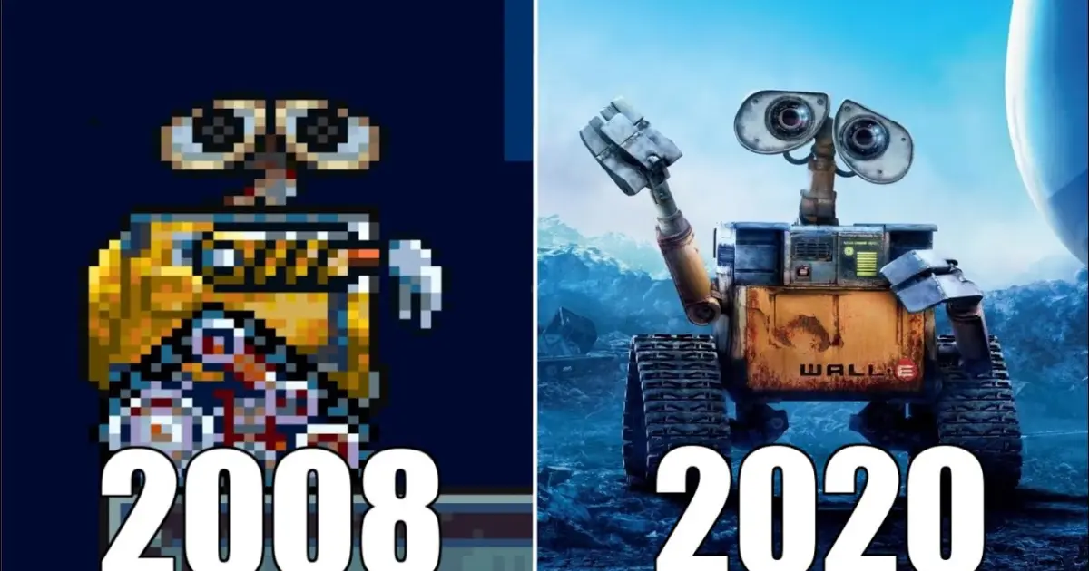 Evolution of Wall-E in Games (4K) [2008-2020] - Bilibili