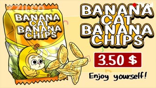 Banana Cat Banana Chips