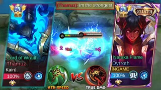 DYRROTH VS AGGRESSIVE THAMUZ🔥WHO IS THE KING OF LIFESTEAL? (EXPLAINED FULL TUTORIAL) BEST BUILD!