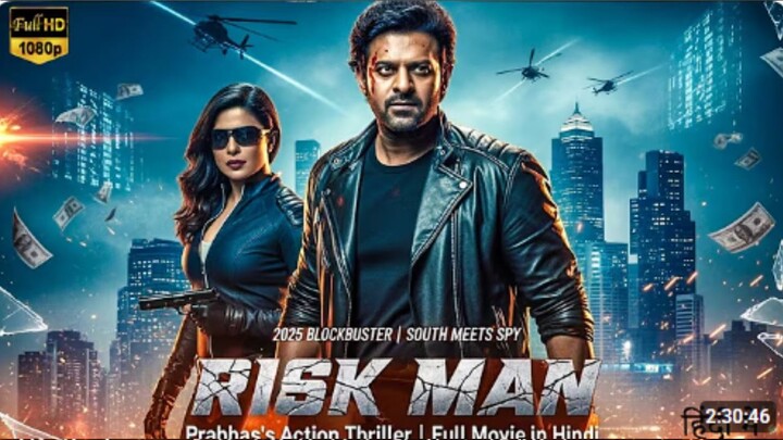 RISK MAN (2025) | Prabhas & Priyanka Chopra | Full Hindi Dubbed Action Movie