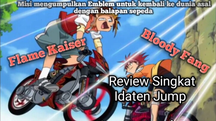 Review singkat Anime Idaten Jump | Misi mengumpulkan Emblem demi kembali pulang