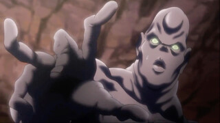The earthworm man just punched Wo Jin, but his hand was deformed