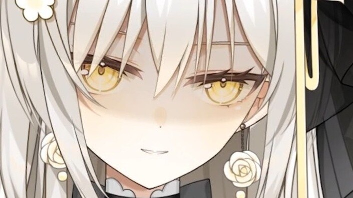 Seorang pesulap dengan rambut putih dan mata emas yang hanya tahu cara bermain game——[Tampilan model