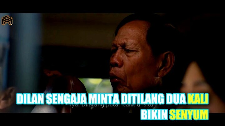 Dilan Sengaja Minta Ditilang Dua Kali Bikin Senyum