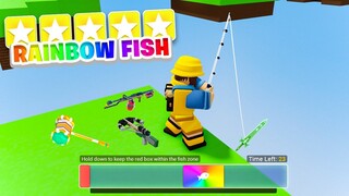 ROBLOX BEDWARS RAINBOW FISH