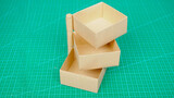 [Cuộc sống] Gấp giấy: Làm hộp chứa nhiều tầng xoay được bằng giấy