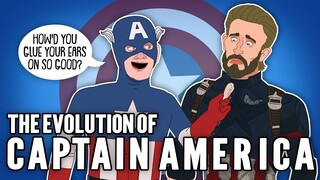 The Evolution of Captain America (Animated)