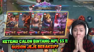 KETEMU PRO PLAYER YANG BAKAL BERSINAR DI MPL S5 ! GUSION JEJE BERAKSI? - Mobile Legend
