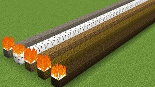 Which wood burns faster?