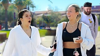 Funny WET FART Prank on Campus!!