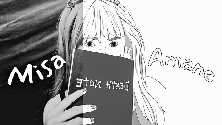 DRAWING MY MISA AMANE COSPLAY