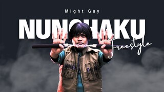 NUNCHAKU FREESTYLE - MIGHT GUY COSPLAY