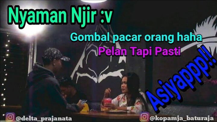 □GOMBAL PACAR ORANG BIKIN GREGET!! (PRANK INDONESIA)