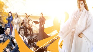 [Xiao Zhan｜2023 Birthday Congratulations] Ancient costume group portraits｜Extreme location shooting｜