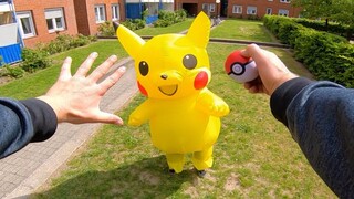 【Parkour】How does a parkour catch Pekemon?