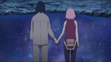 Sasuke and Sakura Holding Hands | Sasuke Retsuden BORUTO Romance Scene