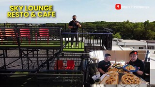Rooftop chill experience at Sky Lounge Resto & Cafe in Angeles City