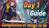 Day 1 Guide - Things to do & Mechanics Explained in Tower of Fantasy