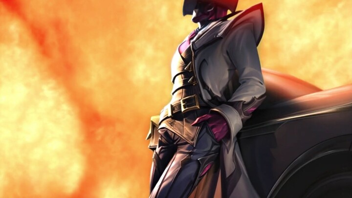 这将是全站最骚气的皮肤转场，没有之一！！！———卡牌大师